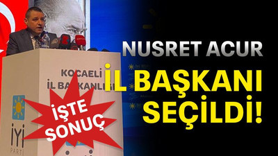 Nusret Acur il başkanı seçildi!